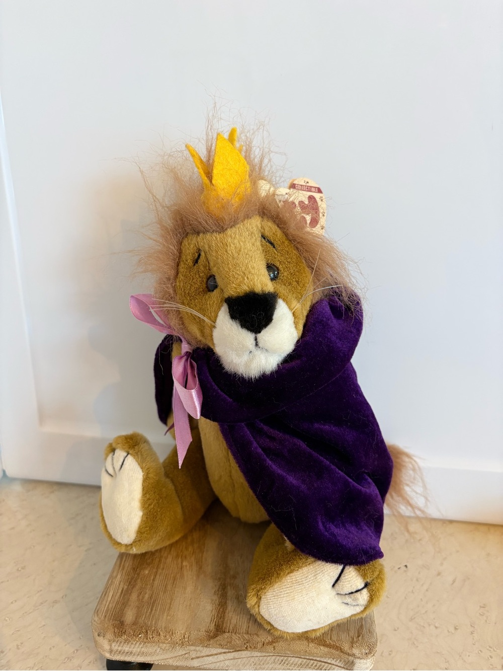 Ty Attic Treasures Collection “ Sire” The King Lion plush toy
